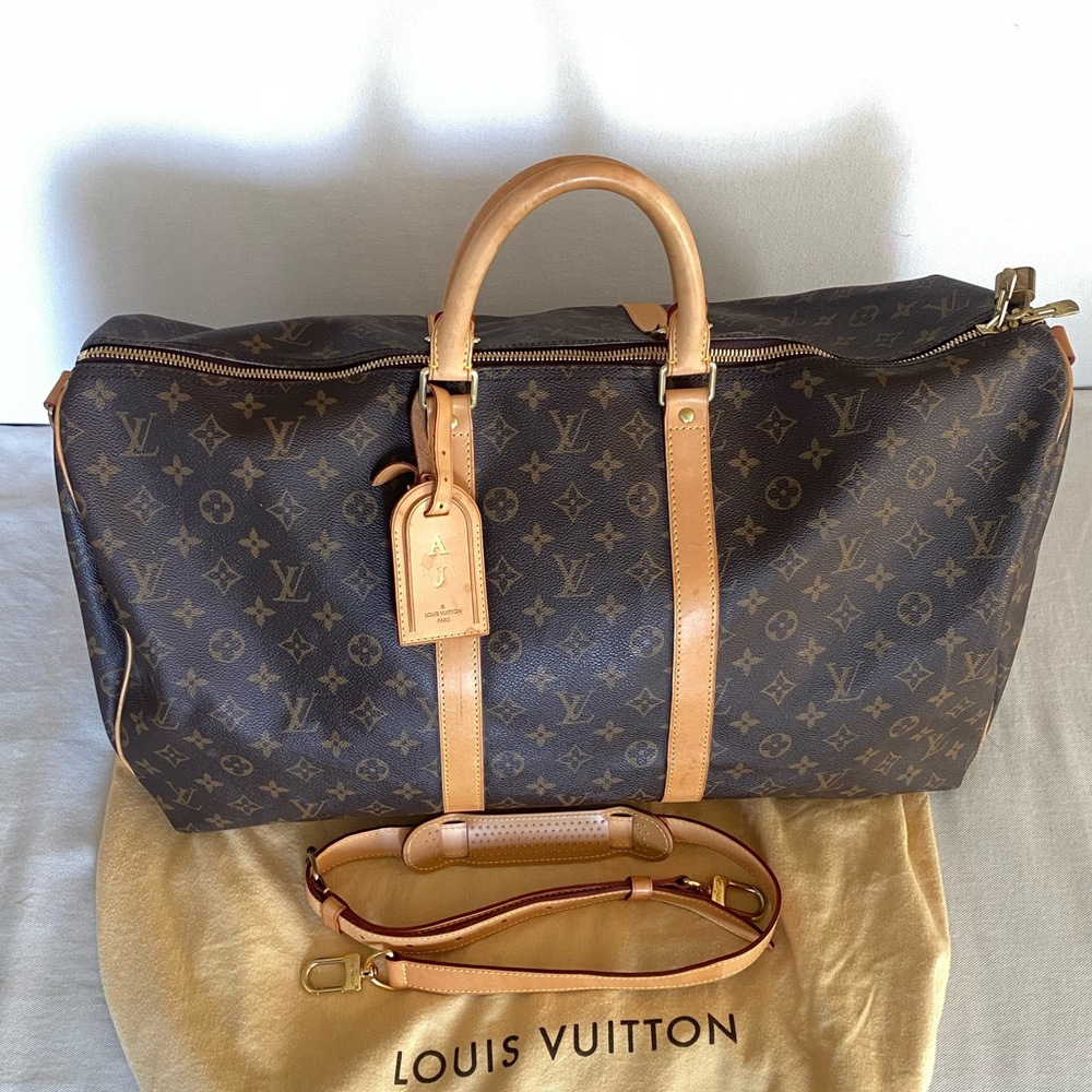 LOUIS VUITTON Keepall Bandouliere 55 Monogram
